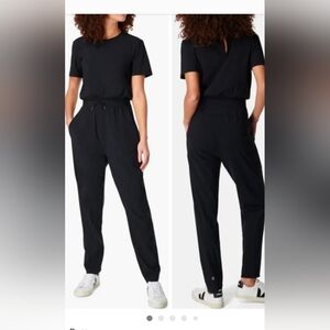 Sweaty Betty Black Explorer Jumpsuit Sz. 4